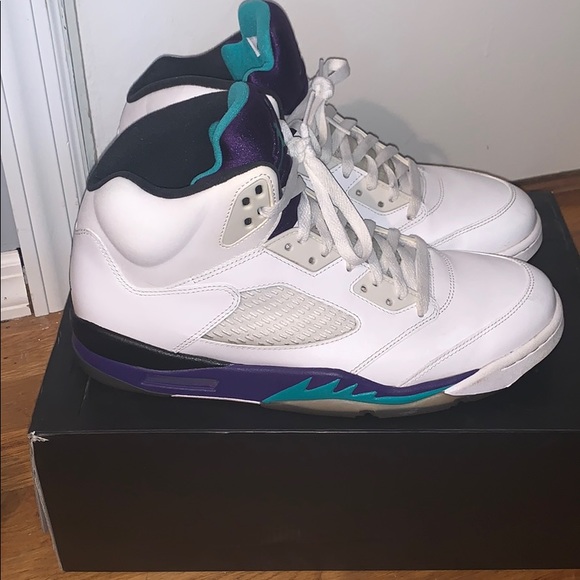 Air Jordan Grape 5s ———SIZE 11.5 - Picture 4 of 7